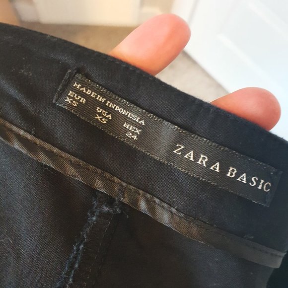 Zara Basics - black shorts (size XS) - Picture 4 of 4